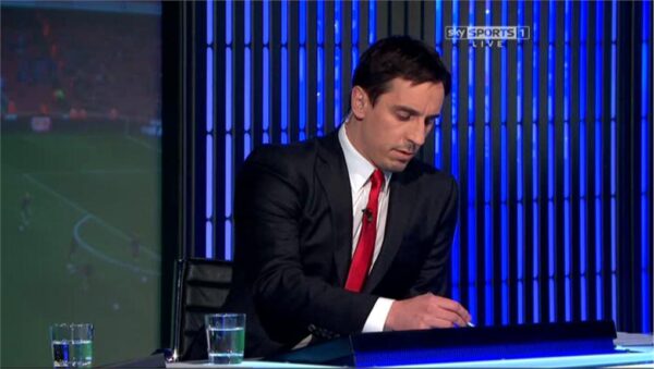 Gary Neville Sky Sports 1