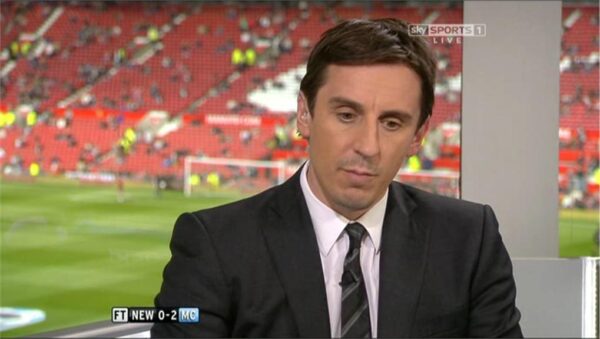 Gary Neville Sky Sports 4