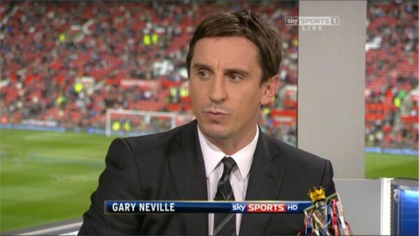 Gary Neville Sky Sports 5