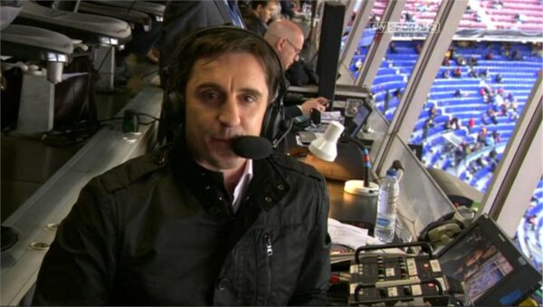 Gary Neville Sky Sports 7