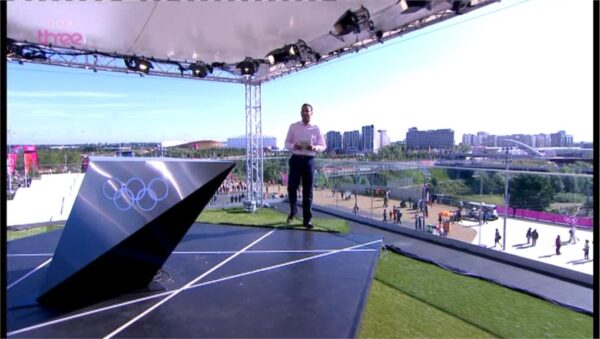 Images of BBC Threes Olympics Studio 4