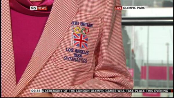 Jacquie Beltrao presents in Olympic Jacket 3 Jacquie Beltrao presents in Olympic Jacket 3