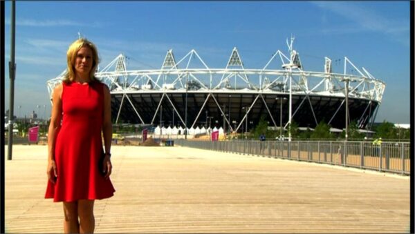 Sophie Raworth Presents from Olympic Park 1