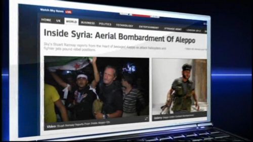 Sky News Promo 2012 - Stuart Ramsay, Syria, Online, iPad, Mobile (4)