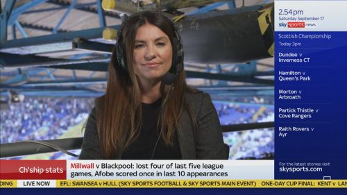 Bianca Westwood on Sky Sports