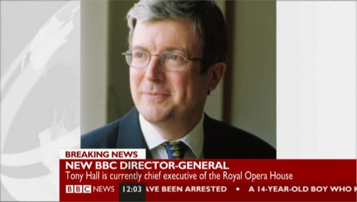 BBC NEWS - Tony Hall