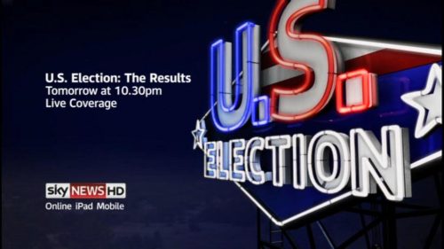Sky News Promo  U.S. Election