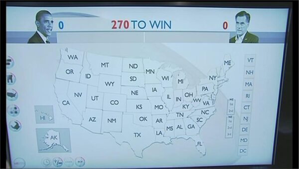 US Presidential Election 2012 BBC 31