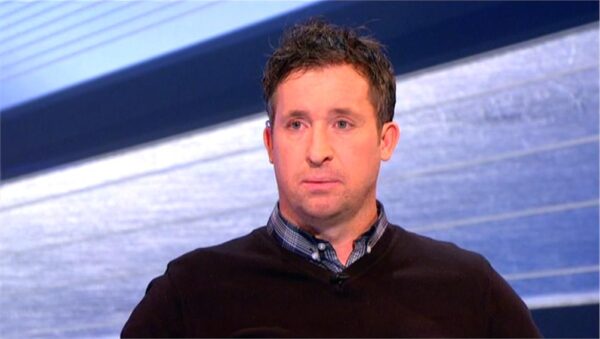 Images of Robbie Fowler on BBC Match of the Day 1