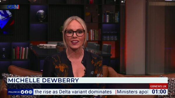 Michelle Dewsberry GB News Presenter 7