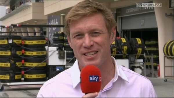 Simon Lazenby Sky Sports F1 3