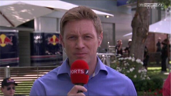 Simon Lazenby Sky Sports F1 8