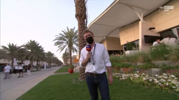 Simon Lazenby Sky Sports F1 Presenter 1