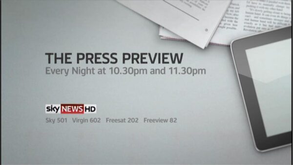 Sky News Promo 2013 Press Preview 16