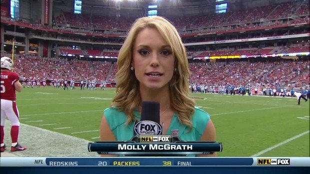 Molly McGrath NFL on FOX Sport IMAGE