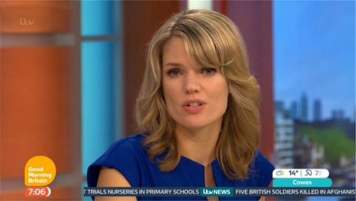 Charlotte Hawkins ITV Good Morning Britain Presenter