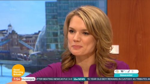 Charlotte Hawkins ITV Good Morning Britain Presenter