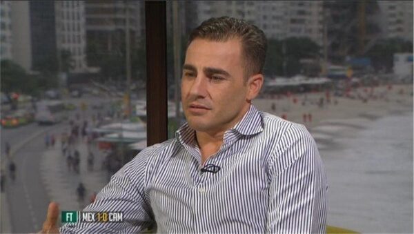 Fabio Cannavaro ITV Football World Cup 2014 1