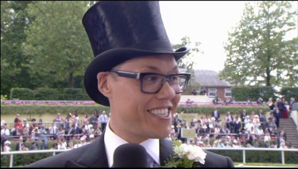 Gok Wan Channel 4 Racing 1