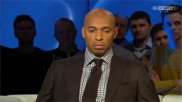 Image of Thierry Henry Sky Sports Football 1
