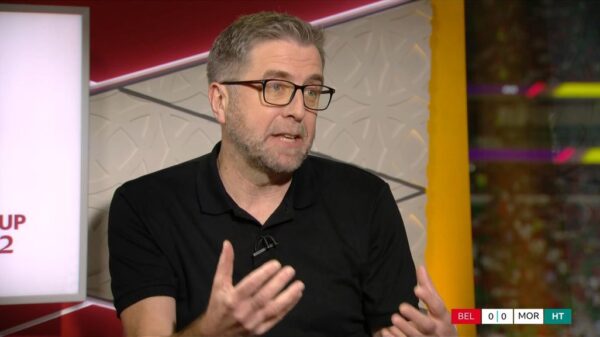 Mark Chapman BBC World Cup 2022 Presenter