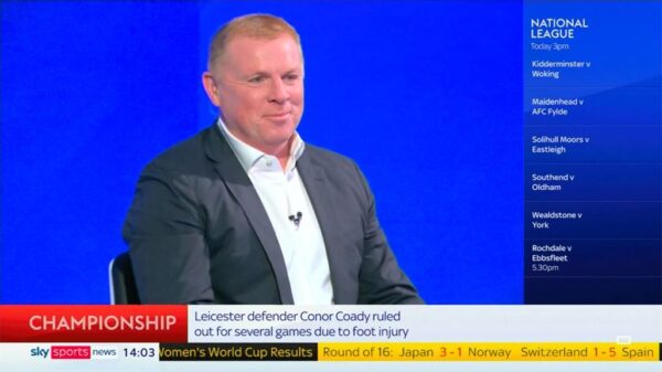 Neil Lennon on Soccer Saturday