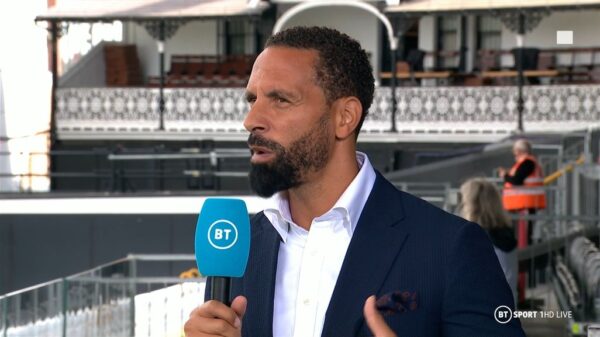 Rio Ferdinand BT Sport Pundit 1