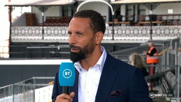 Rio Ferdinand BT Sport Pundit 2