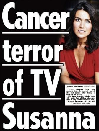 Cancer Scare Susanna Reid