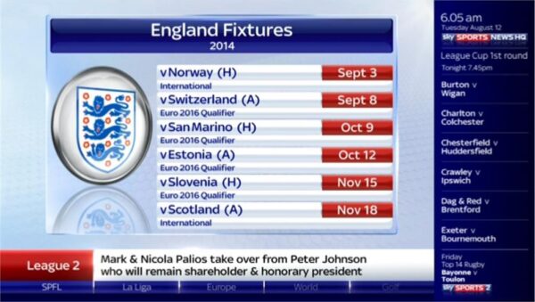 Sky Sports News HQ 2014 Presentation 32