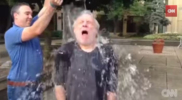 Wolf Blitzer Ice Bucket Challenge
