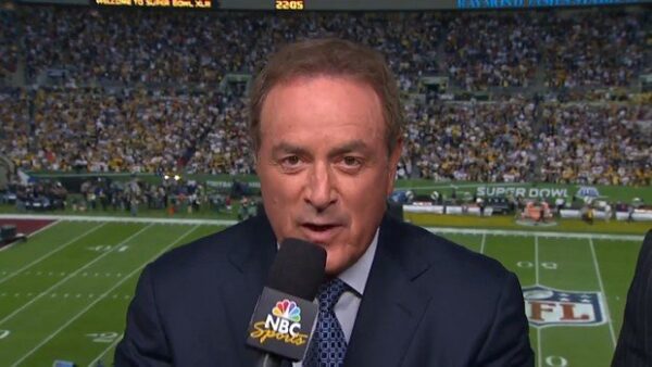 Al Michaels NFL on NBC Commentator Sunday Night Football 12
