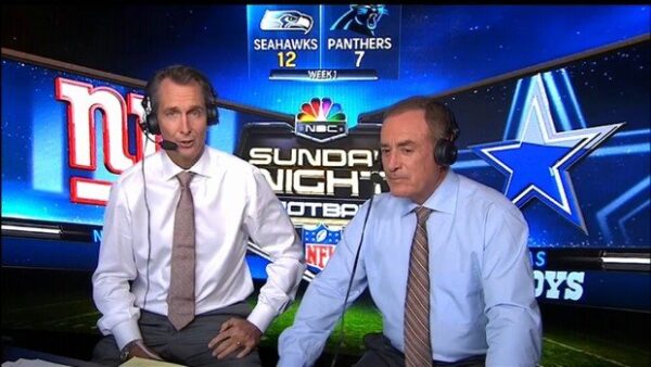 Al Michaels NFL on NBC Commentator Sunday Night Football 15