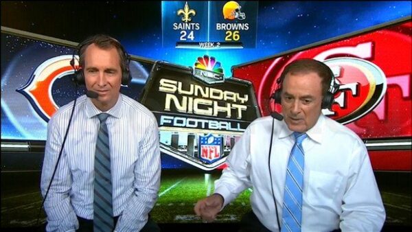 Al Michaels NFL on NBC Commentator Sunday Night Football 3