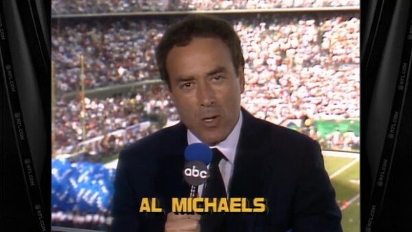 Al Michaels NFL on NBC Commentator Sunday Night Football 8