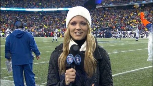 Allie LaForce - NFL on CBS (2)