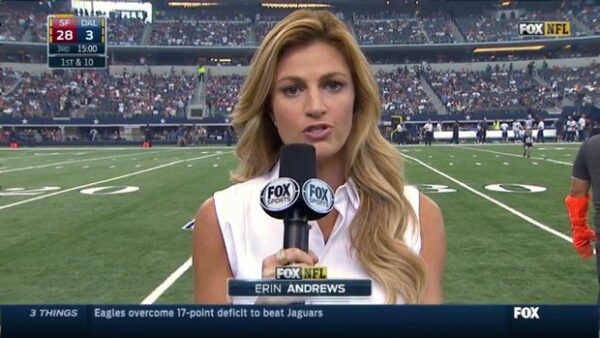 Erin Andrews NFL on Fox Sideline Reporter 12