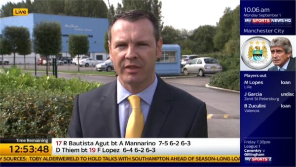 Fraser Dainton Sky Sports News HQ 2 Fraser Dainton Sky Sports News HQ 2