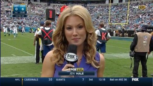 Jennifer Hale - NFL on Fox - Sideline Reporter (1)