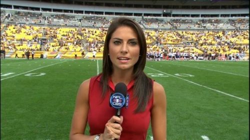 Jenny Dell - NFL on CBS - Sideline Reporter (1)