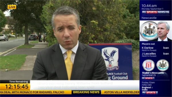 Kaveh Solhekol Sky Sports News HQ 2 Kaveh Solhekol Sky Sports News HQ 2
