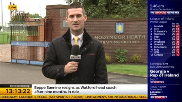 Mark McAdam Sky Sports News HQ 2 Mark McAdam Sky Sports News HQ 2