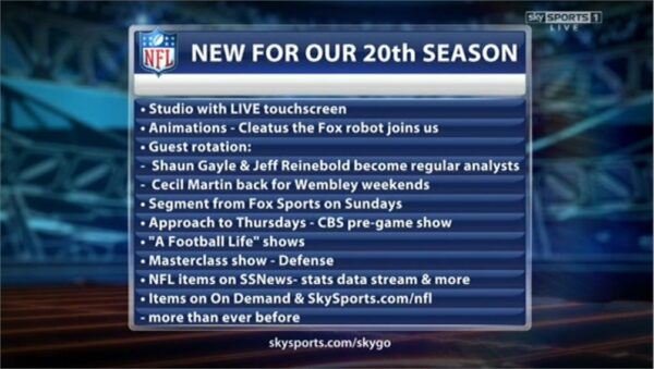 Sky Sports 1 Live NFL Patriots @ Dolphins 09 07 17 34 29