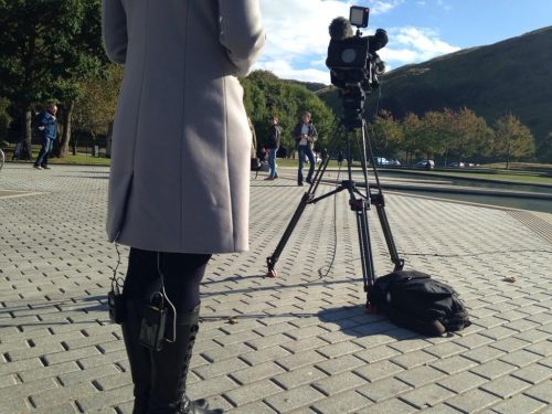 Laura Bicker boots are made for broadcasting