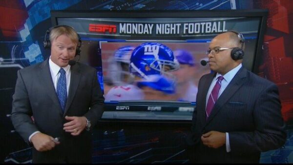 Mike Tirico NFL on ESPN Commentator 2