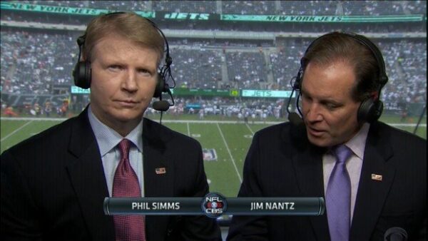 Phil Simms NFL on CBS Commentator 8