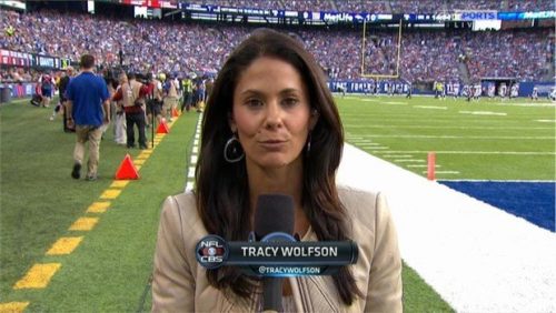 Tracy Wolfson NFL on CBS Image
