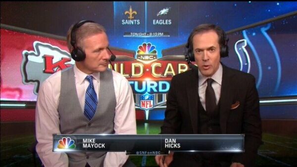 Dan Hicks NFL on CBS Commentator 1