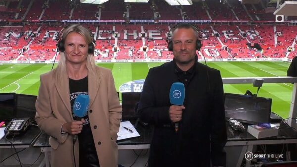 Darren Flecther BT Sport Commentator 1