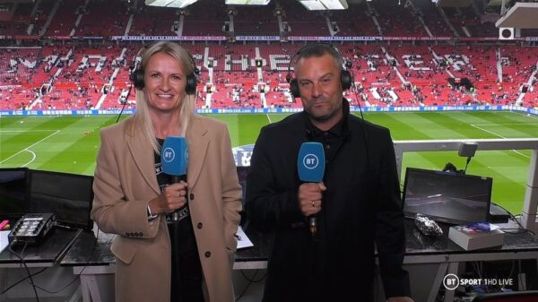 Darren Flecther BT Sport Commentator 2